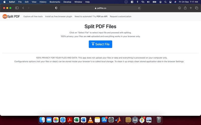 Separate PDF Files