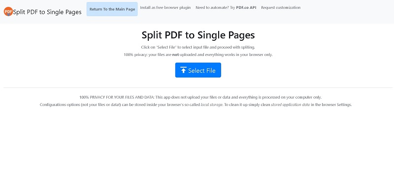 Split PDF to Pages Online Free