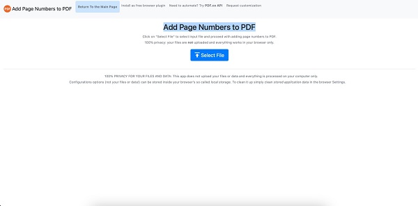 How to Add Page Numbers to PDF Online